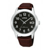 Horlogeband Lorus PC32-X019 / RH927BX9 / RP174X Leder Bruin 20mm