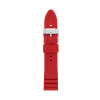 Horlogeband Fossil S221318 Silicoon Rood 22mm