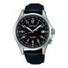 Horlogeband Seiko 6R15-02N0 / SARG007 Leder Zwart 20mm
