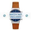 Horlogeband Skagen SKW6358 Leder Cognac 20mm