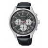 Horlogeband Seiko 4T53-00B0 / SKS595P1 / L01W015J0 Leder Zwart 20mm