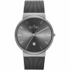 Horlogeband Skagen SKW6108 / 247XXX Mesh/Milanees Grijs 22mm