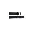 Horlogeband Skagen SKW6499 Leder Zwart 22mm