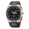 Horlogeband Seiko 7T62-0AD0 / SNA481P1 Leder Zwart