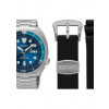 Horlogeband Seiko 4R36-06A0.SRPB11K1 Rubber Zwart 22mm