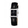 Horlogeband Seiko V400-6530 / SWX273P1 / 4HM3JJ Leder Zwart 16mm