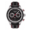 Horlogeband Tissot T1004271605100 / T610037462 Leder Zwart 22mm
