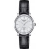 Horlogeband Tissot T600045626 / T1222071603601A Leder Zwart 15mm