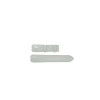 Horlogeband Tissot T33785885A / T610030086 Leder Wit 20mm