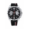 Horlogeband Tommy Hilfiger TH-320-1-14-2380 / TH1791473 / TH679302202 Rubber Zwart 22mm