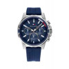 Horlogeband Tommy Hilfiger TH-95-1-14-2928 / TH679302569 Rubber Blauw 21mm