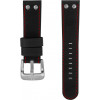 Horlogeband TW Steel TW661 / TWB661 Leder Zwart 22mm
