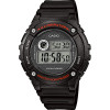 Horlogeband Casio AE-1200WH / AE-1300 / F-108WH / W-216H / 10365960 Kunststof/Plastic Zwart 18mm