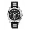 Horlogeband Guess W0167G1 Rubber Zwart 24mm