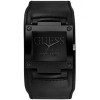 Horlogeband Guess W0418G3 Onderliggend Leder Zwart 19mm
