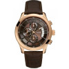 Horlogeband Guess W14052G2 / W14052G1 / W0380G4 Croco leder Bruin 22mm