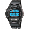 Horlogeband Casio W-87H-1V / 71602163 Kunststof/Plastic Zwart 19mm