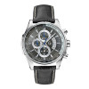 Horlogeband Guess X81005G5S Leder Zwart 22mm