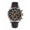 Horlogeband Guess X81007G2S Leder Zwart