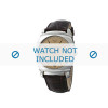 Horlogeband Armani AR0264 Leder Bruin 24mm
