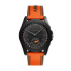 Horlogeband Armani Exchange AXT1003 Silicoon Oranje 22mm