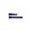 Horlogeband Universeel S285 Rubber Blauw 20mm