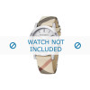 Horlogeband Burberry BU9113 / Antima 7177838 PVC Leder Multicolor 18mm