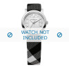Horlogeband Burberry BU1386 Leder Multicolor 16mm