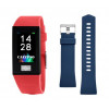 Horlogeband Smartwatch Calypso K8500-4 Kunststof/Plastic Blauw 13mm