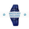 Horlogeband Calypso K6064-3 Kunststof/Plastic Blauw 13mm