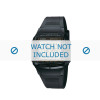 Horlogeband Casio DB-36-1AVEF / DB-36-1AV / 10079756 Kunststof/Plastic Zwart 18mm