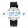 Horlogeband Danish Design IQ12Q723 Leder Zwart 20mm