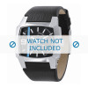 Horlogeband Diesel DZ1131 Leder Zwart 25mm