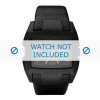 Horlogeband Diesel DZ1430 Leder Zwart 31mm