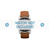 Horlogeband Diesel DZ1513 Leder Bruin 24mm
