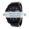 Horlogeband Diesel DZ1523 Kunststof/Plastic Zwart 24mm