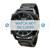 Horlogeband Diesel DZ1580 Staal Zwart 24mm