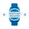 Horlogeband Diesel DZ1592 Silicoon Blauw 24mm