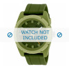 Horlogeband Diesel DZ1594 Silicoon Groen 24mm