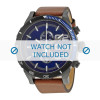 Horlogeband Diesel DZ4312 Leder Bruin 24mm
