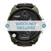 Horlogeband Diesel DZ7250 Leder Zwart 28mm