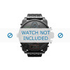 Horlogeband Diesel DZ7266 Staal Zwart 28mm