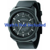 Horlogeband Diesel DZ1262 Rubber Zwart 26mm