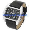 Horlogeband Diesel DZ4140 Leder Zwart 29mm