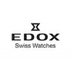 Horlogeband Edox 696842 Rubber Zwart 23mm