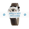 Horlogeband Festina F16243-2 / F16243-8 / F16169-6 Leder Bruin 21mm