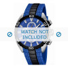 Festina horlogeband F16664/6  Rubber Blauw 23mm