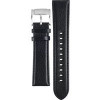 Horlogeband Fossil FS4545 Leder Zwart 22mm