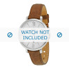 Horlogeband Fossil ES3708 Leder Bruin 14mm