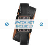 Horlogeband Fossil ES4193 Leder Zwart 18mm